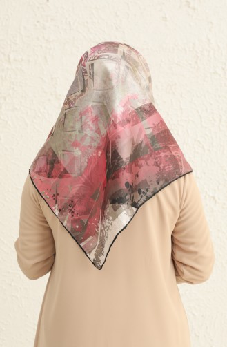 Écharpe Cristal à Motifs 2002-08 Rose 2002-08