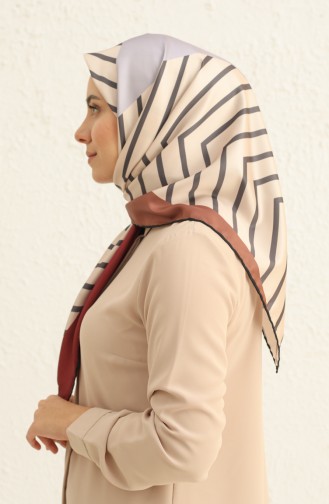 Claret red Hoofddoek 3008-11