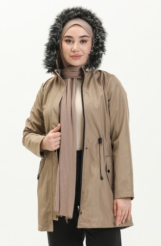 Bondit Fabric Short Coat 1006-02 Beige 1006-02