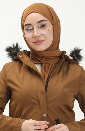 Kurzer Coat aus Bondit Stoff 1006-04 Tabak 1006-04