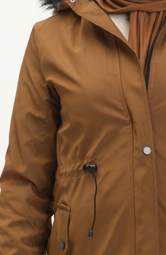 Kurzer Coat aus Bondit Stoff 1006-04 Tabak 1006-04