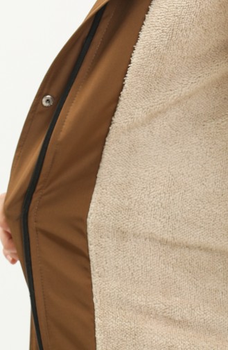 Kurzer Coat aus Bondit Stoff 1006-04 Tabak 1006-04