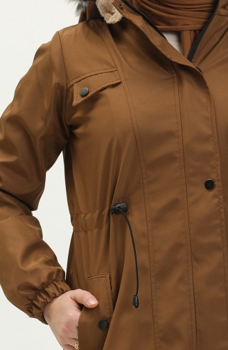 Bondit Fabric Lined Short Coat 1120-05 Tan 1120-05