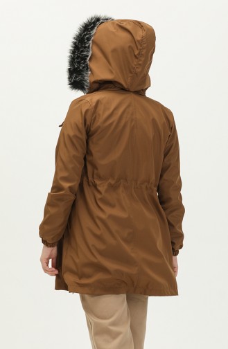 Bondit Fabric Lined Short Coat 1120-05 Tan 1120-05