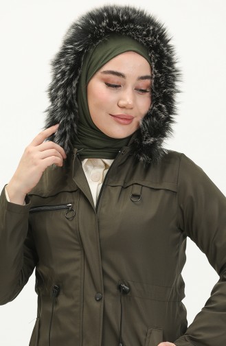 Manteau Doublure en Tissu Bondit 70015-07 Khaki 70015-07