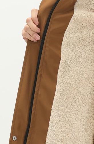 Bondit Fabric Elastic Waist Jacket  7015-06 Tan 7015-06