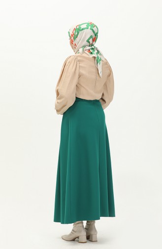 Belted Skirt 2246-02 Green 2246-02