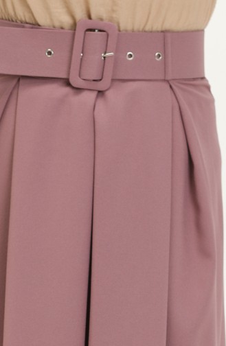 Belted Skirt 2246-03 Dusty Rose 2246-03