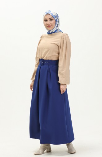 Belted Skirt 2246-04 Saxe 2246-04