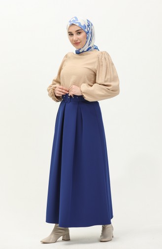 Belted Skirt 2246-04 Saxe 2246-04