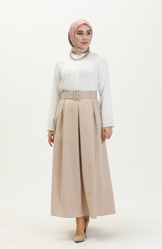 Kemerli Etek 2246-06 Bej