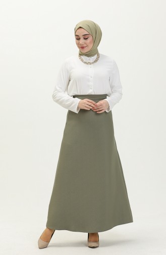 Jacquard Skirt 3361-01 Khaki 3361-01