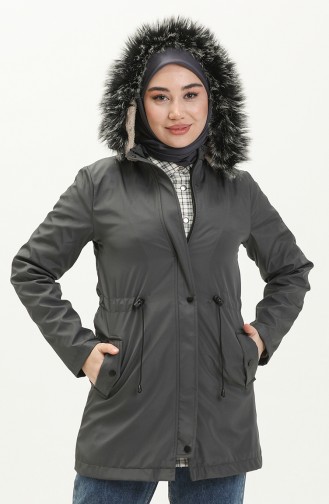Bondit Fabric Short Coat 1006-05 Smoke-Colored 1006-05
