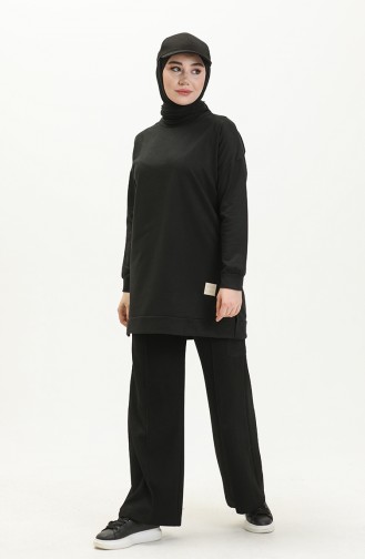 Schwarz Pulli 8450.SİYAH