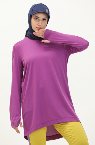 Active Sports Top Fdspr-t603.71 Plum 603.71