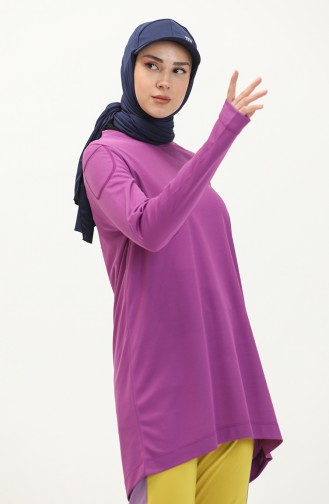 Aktif Spor Üst Giyim FDSPR-T603.71 Mürdüm