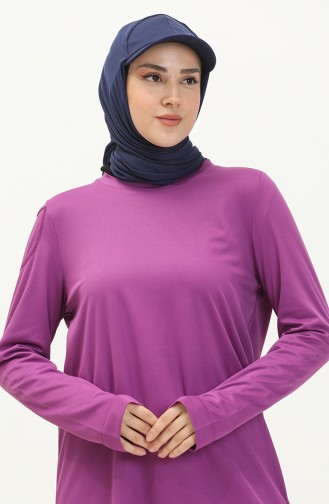 Aktif Spor Üst Giyim FDSPR-T603.71 Mürdüm