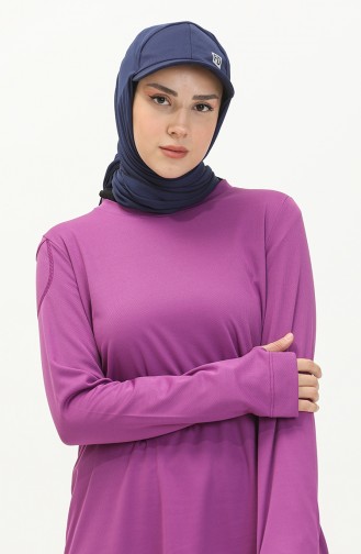 Aktif Spor Üst Giyim FDSPR-T603.71 Mürdüm