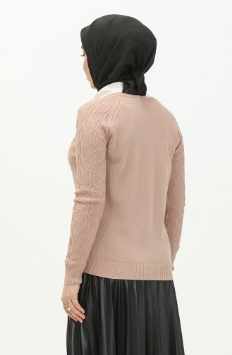 Beige Knitwear 6339-05