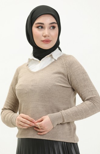 V Yaka Triko Kazak 6340-02 Vizon