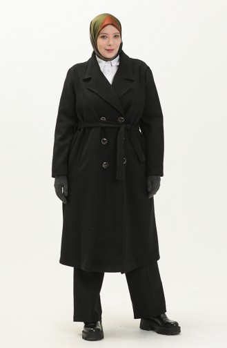 Plus Size Cachet Coat 5506-01 Black 5506-01