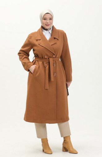 Plus Size Cachet Coat 5506-04 Tan 5506-04