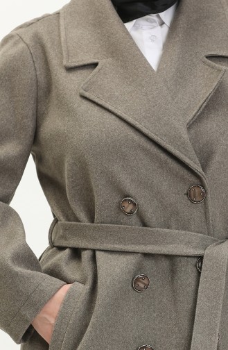 Plus Size Cachet Coat 5506-05 Gray 5506-05