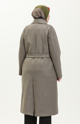 Plus Size Cachet Coat 5506-05 Gray 5506-05
