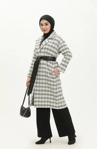 Kuşaklı Tuvit Kap 0010-04 Bej Siyah