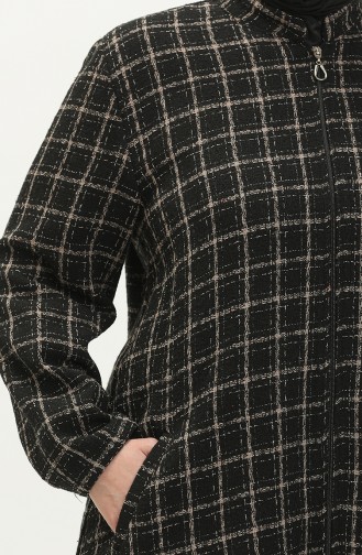 Große Größe Tweed Cape 6065A-03 Nerz 6065A-03