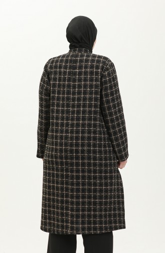 Große Größe Tweed Cape 6065A-03 Nerz 6065A-03