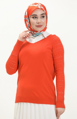 V Yaka Triko Kazak 6340-03 Oranj