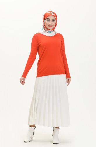 V Yaka Triko Kazak 6340-03 Oranj