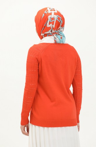 V Yaka Triko Kazak 6340-03 Oranj