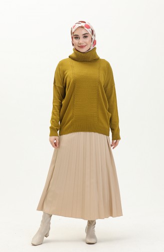 Oil Green Knitwear 6346-02