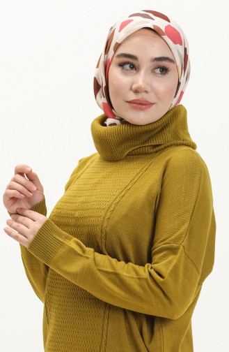 Oil Green Knitwear 6346-02