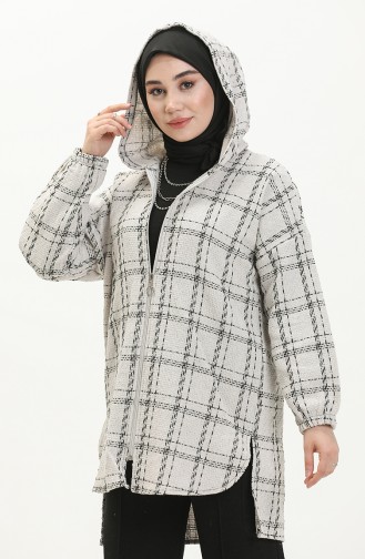 Hooded Tunic 0011a-02 Beige 0011A-02