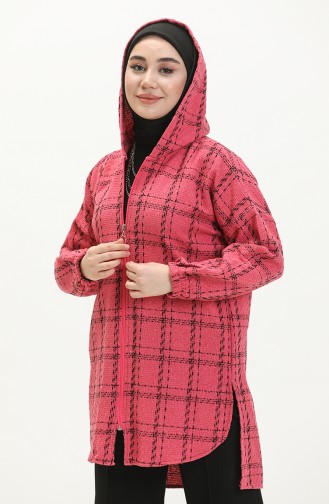 Hooded Tunic 0011a-03 Pink 0011A-03