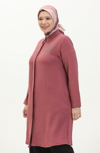 Dusty Rose Tuniek 8171.GÜL KURUSU