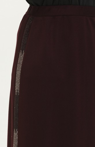 Jupe Plum 8555.Mürdüm