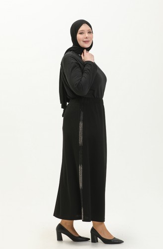Jupe Noir 8555.Siyah