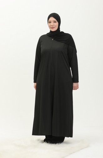 Robe Hijab Noir 7128.Siyah