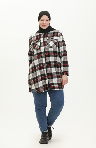 Plus Size Plaid Tunic 2005-06 Black 2005-06