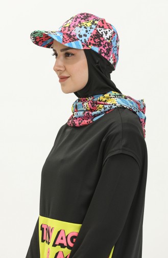 Bonnet Sport A.500.77720-02 Fushia Noir 500.77720-02