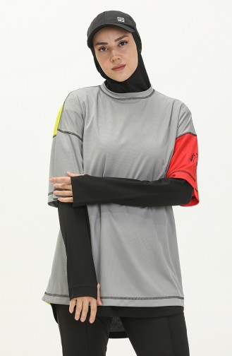 Aktif Spor Üst Giyim T.102.3117-01 Gri