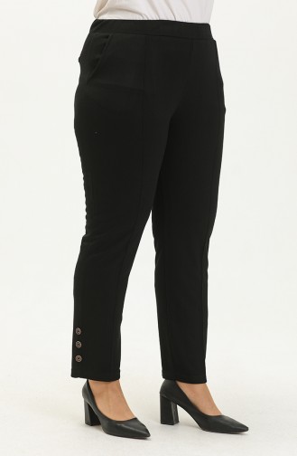 Pantalon Grande Taille 1035-01 Noir 1035-01
