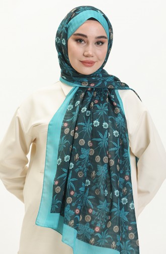 Dahlia Misto Shawl M2384-03 Petrol Turquoise 2384-03