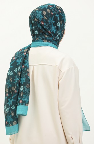 Dahlia Misto Shawl M2384-03 Petrol Turquoise 2384-03