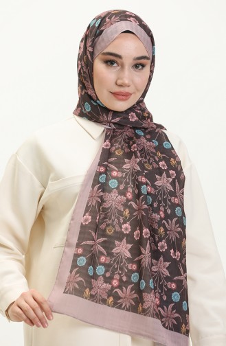 Dahlia Misto Shawl M2384-05 Smoke Dusty Rose 2384-05