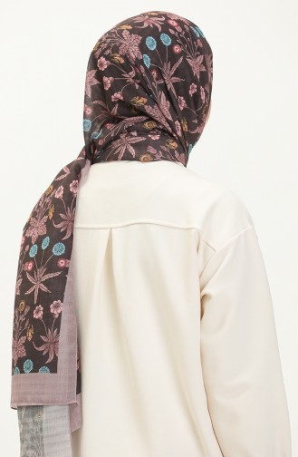 Dahlia Misto Shawl M2384-05 Smoke Dusty Rose 2384-05